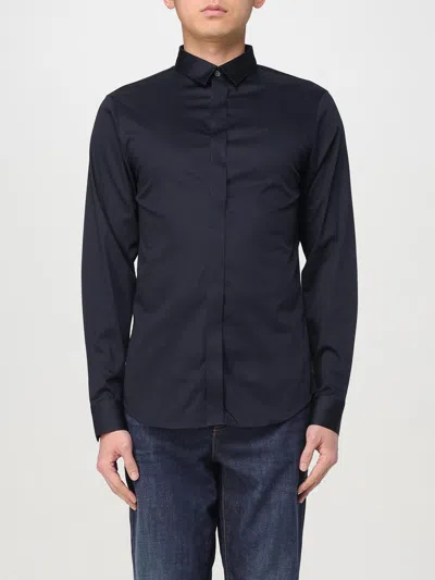 Armani Exchange Shirt  Men Color Blue
