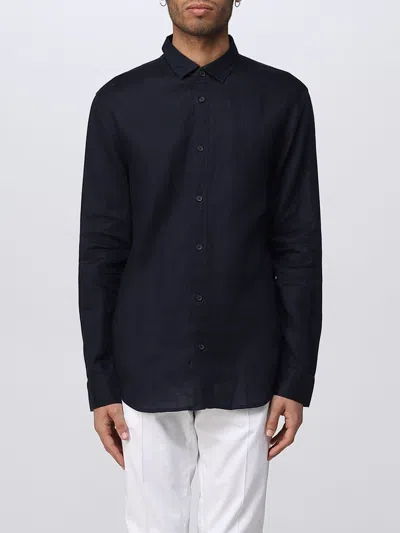 Armani Exchange Shirt  Men Color Blue
