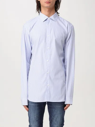 Armani Exchange Shirt  Men Color Gnawed Blue In Hellblau