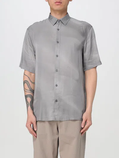 ARMANI EXCHANGE SHIRT ARMANI EXCHANGE MEN COLOR GREY,G77808020