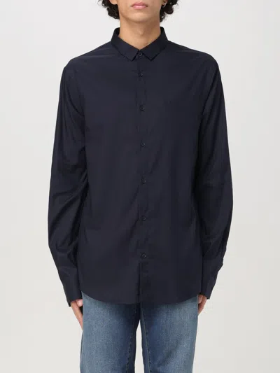 Armani Exchange Shirt  Men Color Navy In Navy
