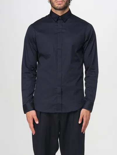 Armani Exchange Shirt  Men Color Navy In Blue