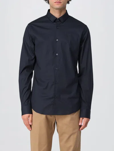 Armani Exchange Shirt  Men Color Navy In Blue