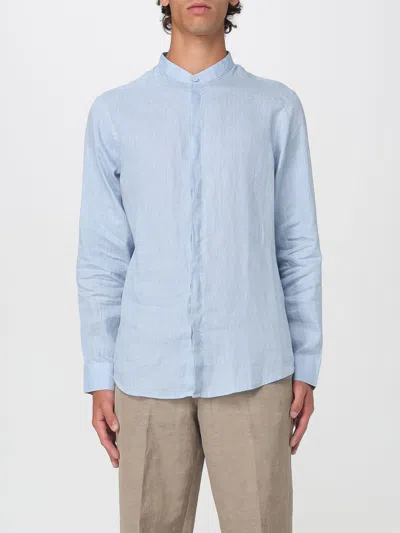 Armani Exchange Shirt  Men Color Sky Blue In Blue