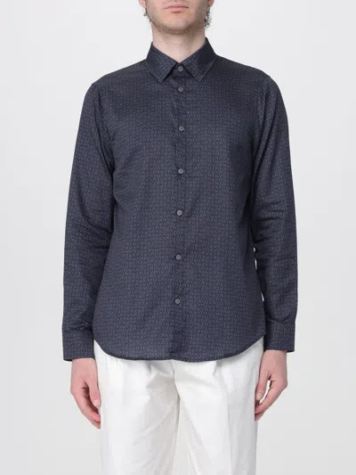 Armani Exchange Shirt Men  In Blue