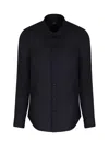 Armani Exchange Regular Fit Linen Shirt