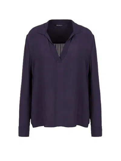 Armani Exchange Shirts Blue In Blu Blu E Verdi