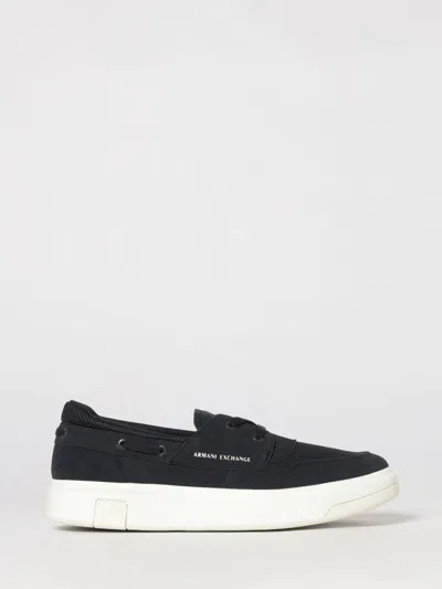 Armani Exchange Shoes Men Color Navy In Blue