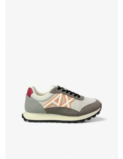 Armani Exchange Shoes In White
