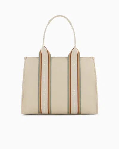Armani Exchange Shoppers In Neutral