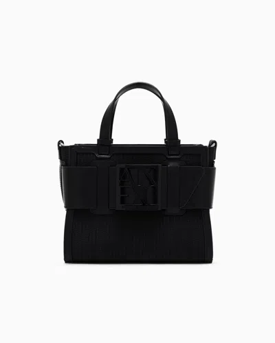 Armani Exchange Shoppers In Black