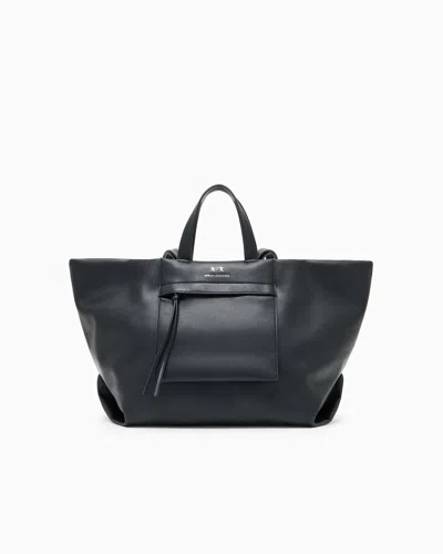 Armani Exchange Shoppers In Black