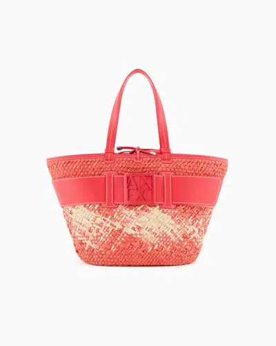 Armani Exchange Shoppers In Red