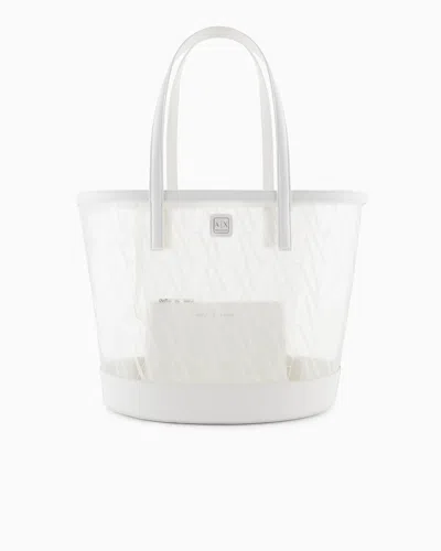 Armani Exchange Shoppers In White
