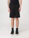 Armani Exchange Short Droit Uni In Black