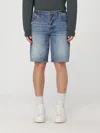 Armani Exchange Short  Men Color Denim In Denim