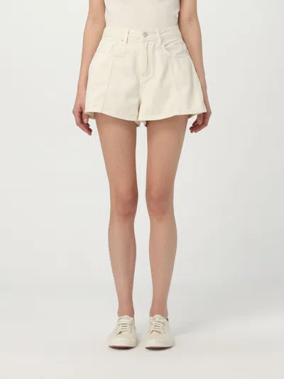 Armani Exchange Short  Woman Color Yellow Cream