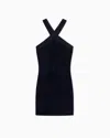Armani Exchange Short Dresses In Black