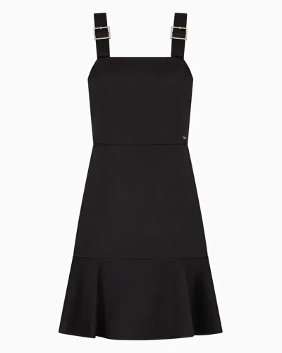 Armani Exchange Short Dresses In Black