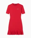 Armani Exchange Short Dresses In Red