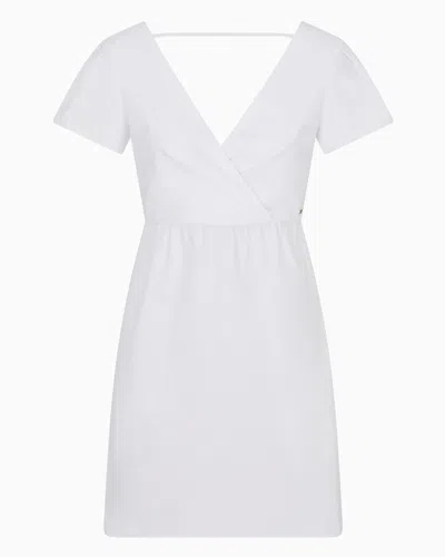 Armani Exchange Short Dresses In White