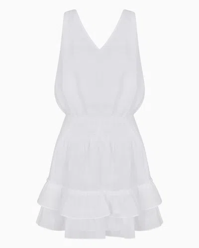 Armani Exchange Short Dresses In White