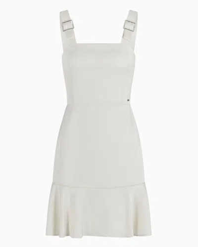 Armani Exchange Short Dresses In White