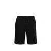 Armani Exchange Short Droit Uni In Black