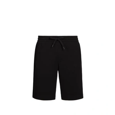 Armani Exchange Short Droit Uni In Black