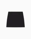 Armani Exchange Short Skirts In Black