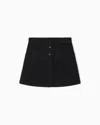 Armani Exchange Short Skirts In Black