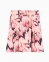 Armani Exchange Short Skirts In Gold