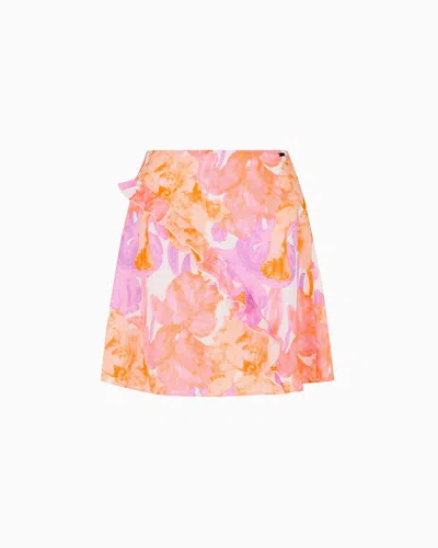 Armani Exchange Short Skirts In Pink