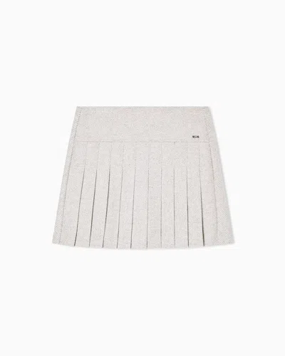 Armani Exchange Short Skirts In Gray