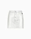 Armani Exchange Short Skirts In Silver