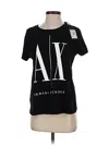 Armani Exchange Short Sleeve T-shirt In Black