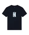 Armani Exchange Short Sleeve T-shirt In Blue