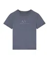 Armani Exchange Regular Fit T-shirts In Blue