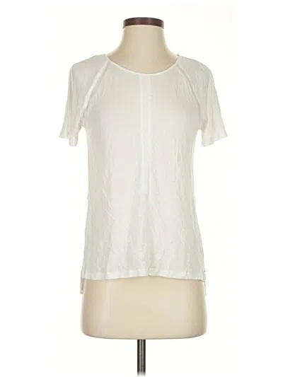 Pre-owned Armani Exchange Short Sleeve T-shirt In White