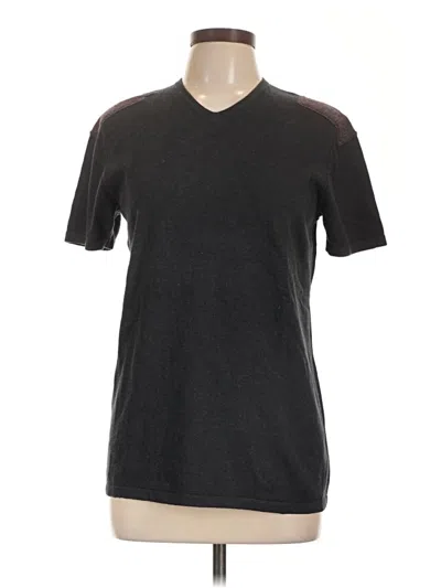Pre-owned Armani Exchange Short Sleeve T-shirt In Black
