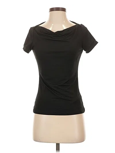 Pre-owned Armani Exchange Short Sleeve T-shirt In Black