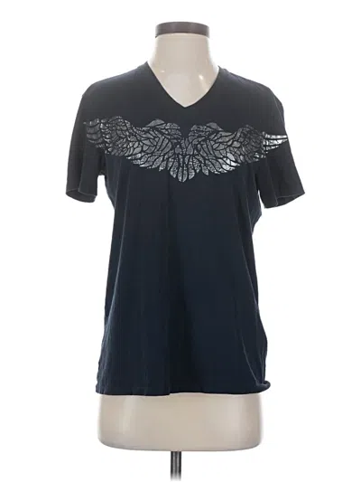 Pre-owned Armani Exchange Short Sleeve T-shirt In Blue