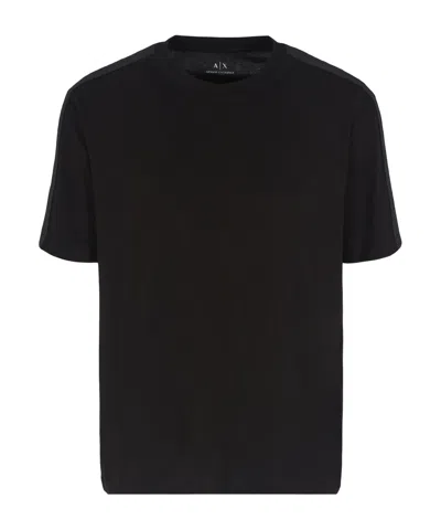 Armani Exchange Short-sleeved T-shirt In Black