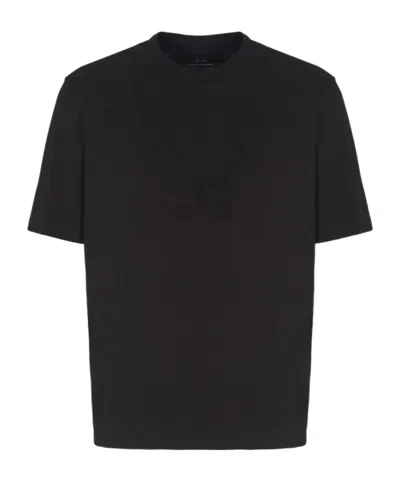 Armani Exchange Short-sleeved T-shirt In Black