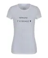 Armani Exchange Short-sleeved T-shirt In Gray
