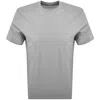Armani Exchange Short Sleeved T Shirt Grey In Gray