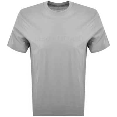 Armani Exchange Short Sleeved T Shirt Grey