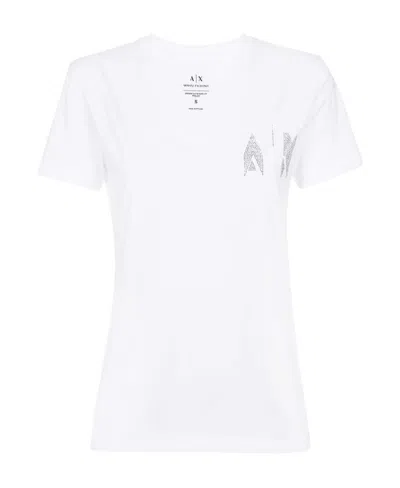 Armani Exchange Short-sleeved T-shirt In White