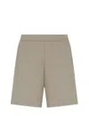 Armani Exchange Basic Bermuda In Stretch Fabric