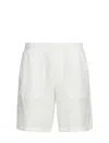 Armani Exchange Short Droit En Coton